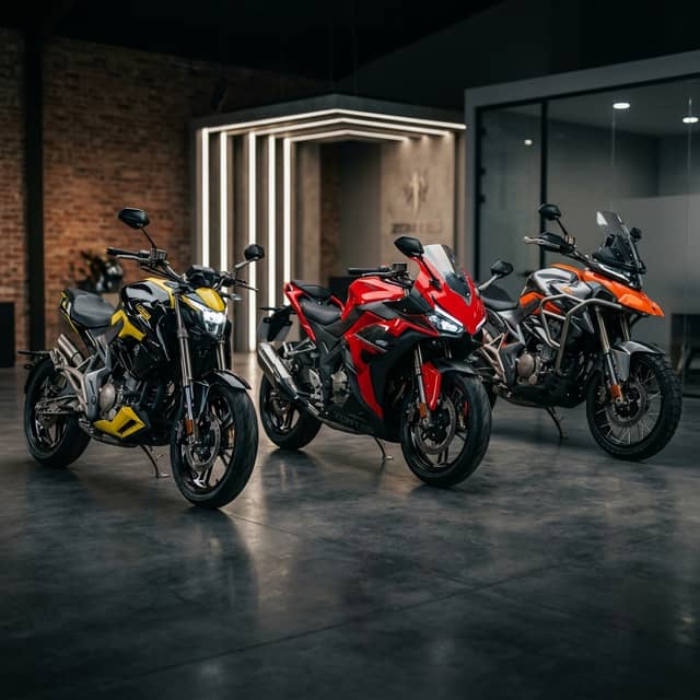 Gama completa de motos Zontes disponibles en España 2026