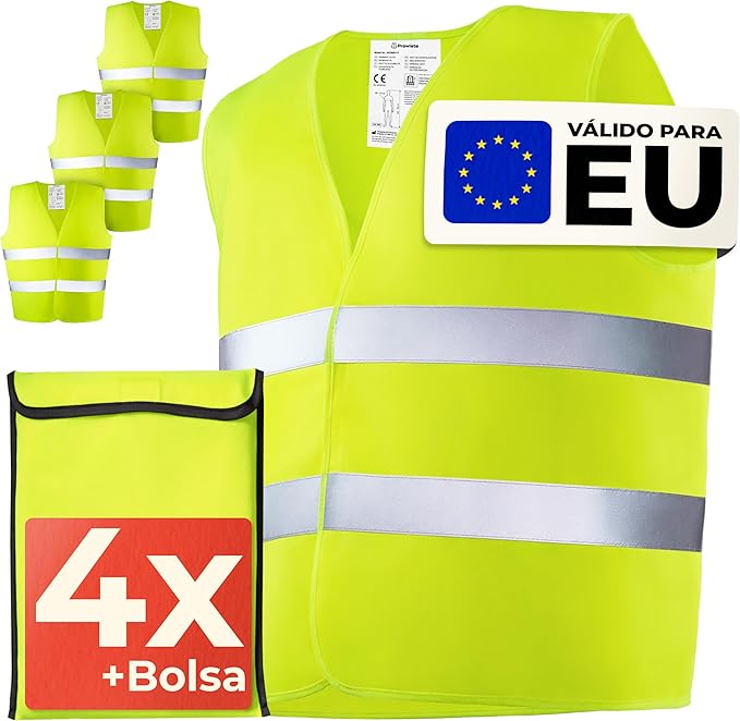 Prowiste 4 Chaleco Reflectante Homologado