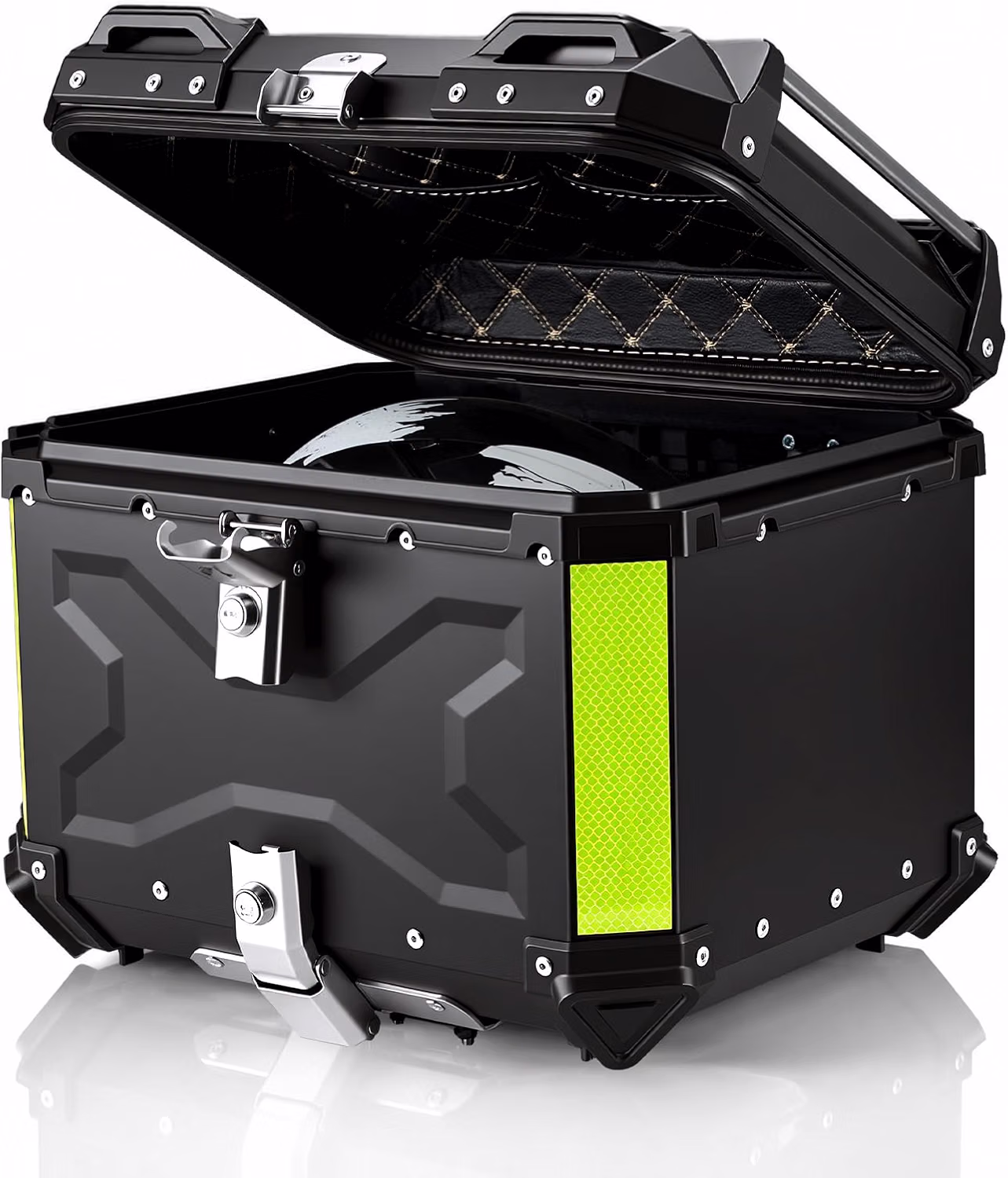 MOCOERL Baúl para Moto Universal (Top Case Aluminio)