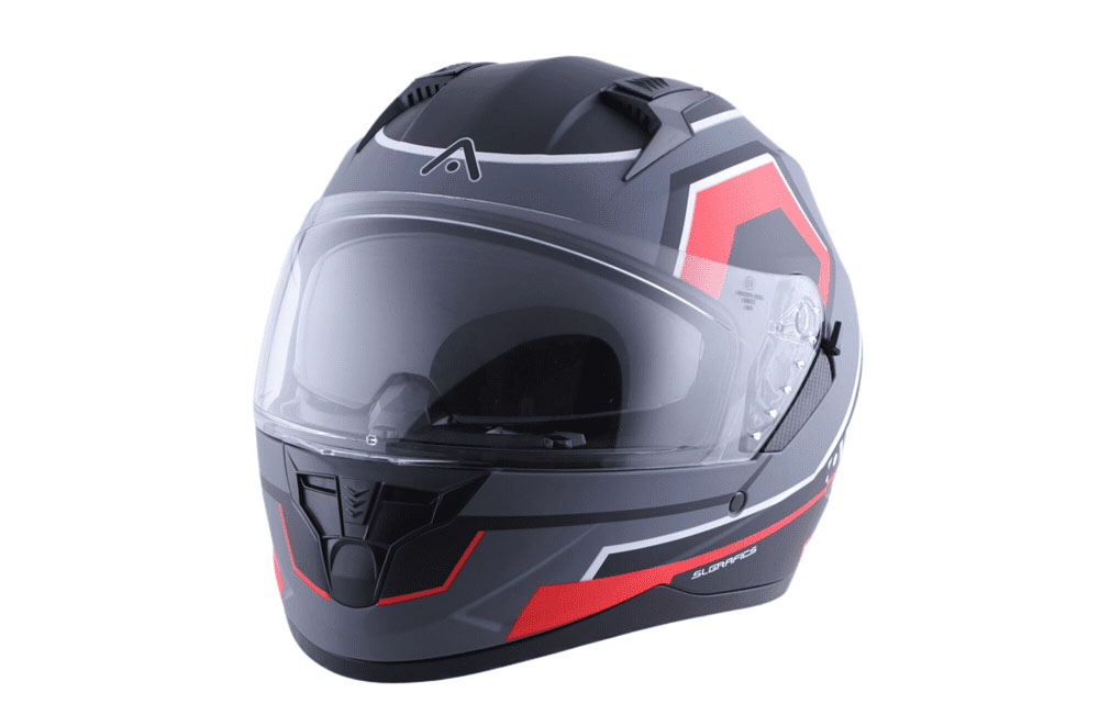 Casco Integral ADN Stelvio Fury frontal