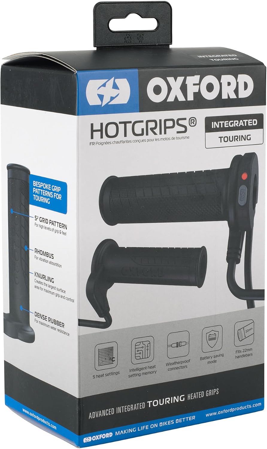 Oxford HotGrips Advanced Integrated puños calefactables moto