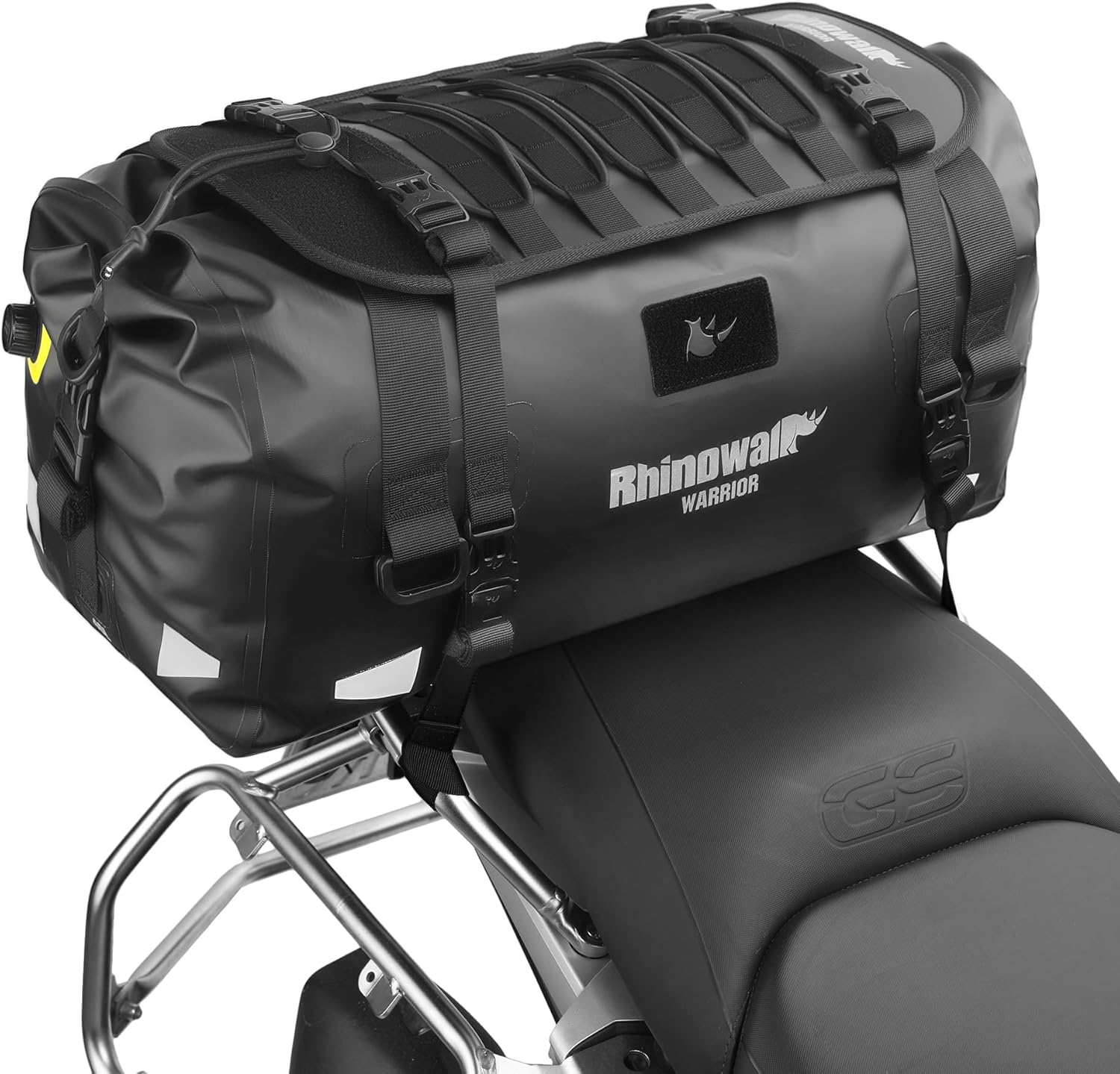 Bolsa impermeable trasera Rhinowalk para viajes en moto