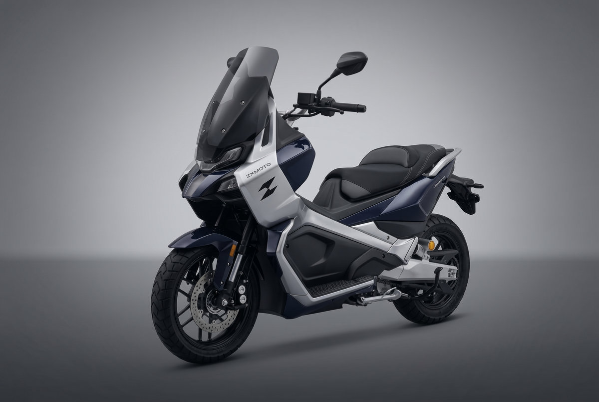 ZXMoto 250T ADV frontal diseño aventurero